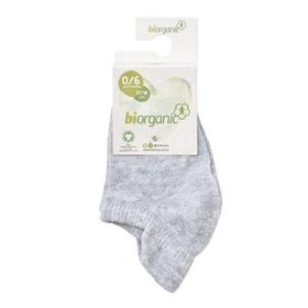 Bibaby 68389 Gri Biorganic Sneakers Basic Çorap