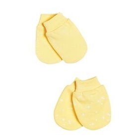 Bibaby 72165 Sarı Ekru Biorganic Fly Dandelions 2'li Eldiven