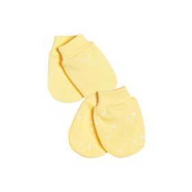 Bibaby 72165 Sarı Ekru Biorganic Fly Dandelions 2'li Eldiven