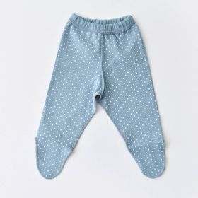 Bibaby Wild Flowers Prematüre Spring Blue Organik Zıbın Takımı