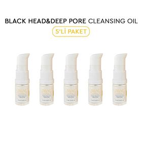 Bibimcos Black Head Deep Pore 10 ml 5 Adet New Version Cleansing Oil