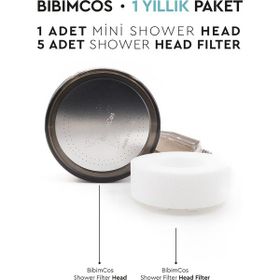 Bibimcos Mini Shower Head+5 Adet Yedek Filtre