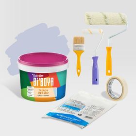 Bi'Boya Mat Comfort Lila 2.5 lt İç Cephe Boyası