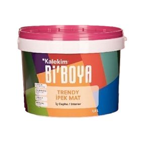 Bi'Boya Trendy İpek Mat Pembe İnci 2.5 lt Boya