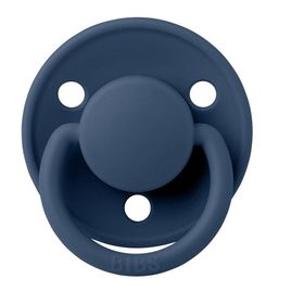 Bibs 0-36 Ay Steel Blue De Lux Silikon Emzik