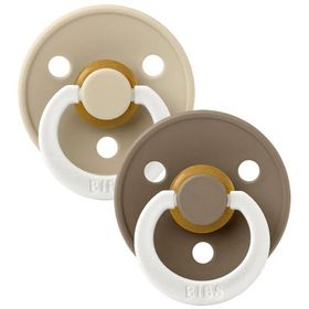 Bibs 0-6 Ay 2 Adet Colour Dark Oak-Vanilla Emzik
