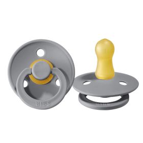 Bibs 100223 Kauçuk 0-6 Ay Gri Emzik