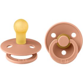 Bibs 2 Li Peach Colour 0-6 Ay Bebek Doğal Kauçuk Emzik