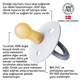 Bibs 6-18 Ay Colour Bebek Doğal Kauçuk Emzik Chocolate
