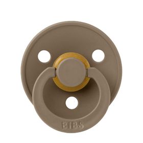 Bibs Ay Dark Oak Colour 0-6 Bebek Doğal Kauçuk Emzik