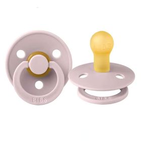 Bibs Ay Pink Plum Colour 0-6 Bebek Doğal Kauçuk Emzik
