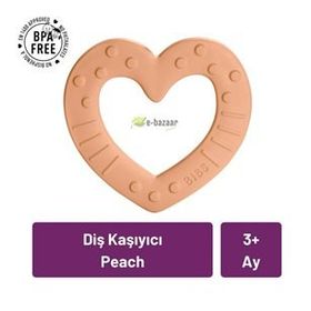 Bibs Baby Bitie Peach Diş Kaşıyıcı