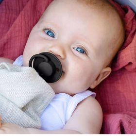 Bibs Black De Lux Silikon Emzik