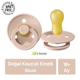 Bibs Blush Colour 6-18 Ay Bebek Doğal Kauçuk Emzik