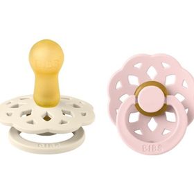 Bibs Boheme Ivory & Blossom 6+ Ay 2'li Kauçuk Emzik