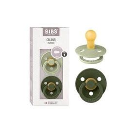 Bibs Colour İkili Kauçuk Sage Hunter Green 6-18 Ay Emzik