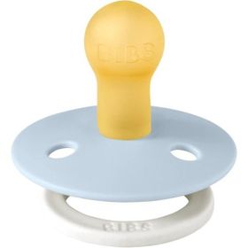 Bibs Colour Kauçuk Baby Blue Glow 0-6 Ay Hızlı Akış Emzik