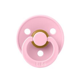 Bibs Colour Kauçuk Baby Pink 0-6 Ay Emzik