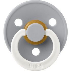Bibs Colour Kauçuk Cloud Glow 0-6 Ay Gri Emzik