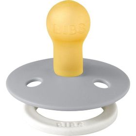 Bibs Colour Kauçuk Cloud Glow 0-6 Ay Gri Emzik