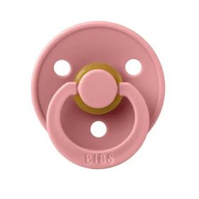 Bibs Colour Kauçuk Dusty Pink 6-18 Ay Emzik