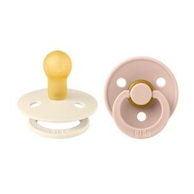 Bibs Colour Kauçuk Ivory Blush 0-6 Ay Emzik