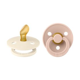 Bibs Colour Kauçuk Ivory Blush 0-6 Ay Emzik