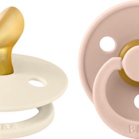 Bibs Colour Kauçuk Ivory Blush 0-6 Ay Emzik