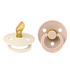 Bibs Colour Kauçuk Ivory Blush 0-6 Ay Emzik