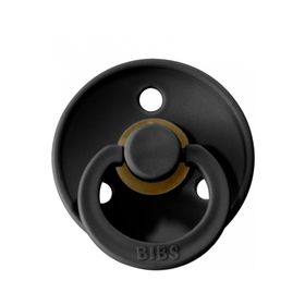 Bibs Colour Kauçuk No:1 0-6 Ay Black Emzik