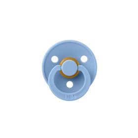 Bibs Colour Kauçuk Sky Blue 0-6 Ay Emzik