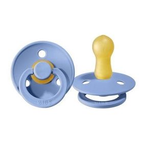 Bibs Colour Kauçuk Sky Blue 0-6 Ay Emzik