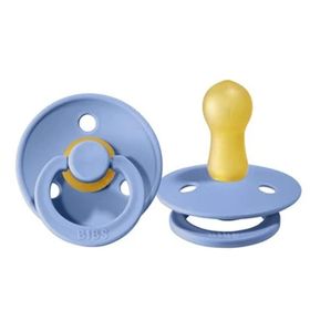 Bibs Colour Kauçuk Sky Blue 6-18 Ay Emzik