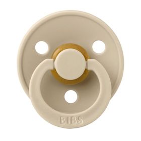 Bibs Colour Simetrik Kauçuk Vanilla 0-6 Ay Emzik