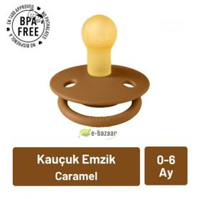 Bibs De Lux Caramel 0-6 Ay Kauçuk Emzik