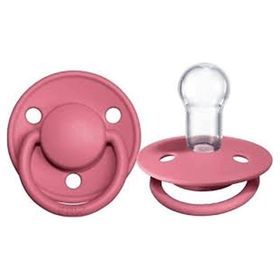 Bibs De Lux Silikon Coral 0-36 Ay Pembe 0-36 Ay Emzik
