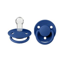 Bibs De Lux Silikon Cornflower 0-36 Ay Koyu Mavi Emzik