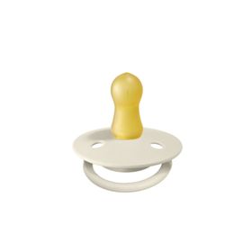 Bibs No:1 Ivory 0-6 Ay De Lux Kauçuk Emzik