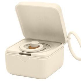 Bibs Pacifier Box Ivory Emzik