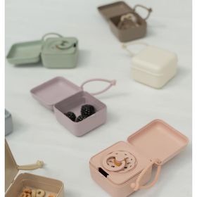 Bibs Pacifier Box Ivory Emzik