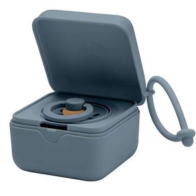 Bibs Pacifier Box Petrol Emzik