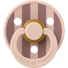 Bibs Studio Colour Block Blush/Wood 6-18 Ay Kauçuk Emzik