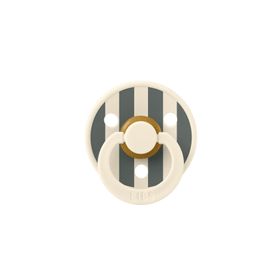 Bibs Studio Colour Block Ivory/Pine 0-6 Ay Kauçuk Emzik