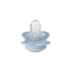 Bibs Supreme Silikon Baby Blue 0-6 Ay Emzik
