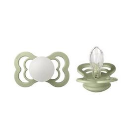 Bibs Supreme Silikon Sage Glow 6-18 Ay Emzik
