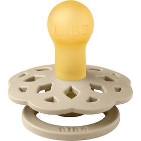 Bibs Supreme Silikon Vanilla Glow 0-6 Ay Krem Emzik