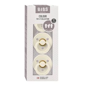 Bibs Try-It Ivory Emzik Seti