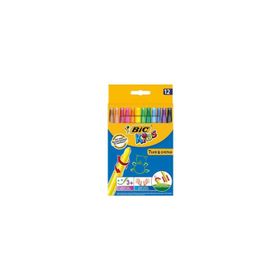 Bic 12 Renk Çevirmeli Mum Boya