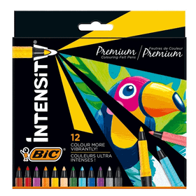 Bic 12 Renk İntensity Premium Keçeli Kalem