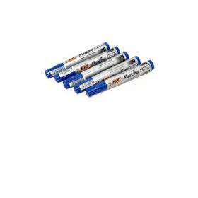 Bic 2000 5'li Mavi Yuvarlak Markör Koli Kalemi